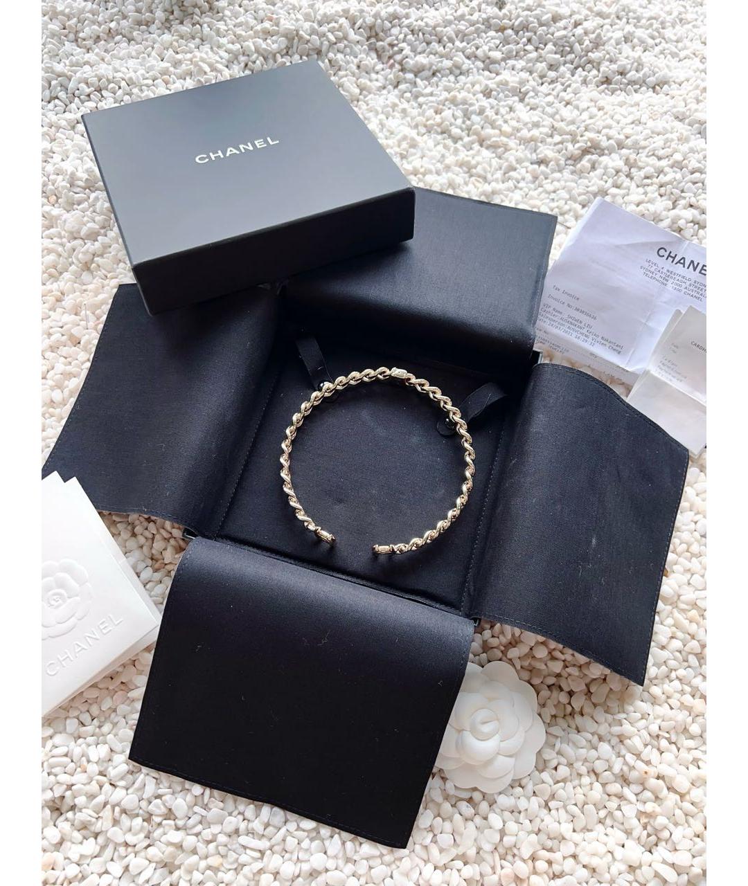 CHANEL Золотой чокер, фото 5