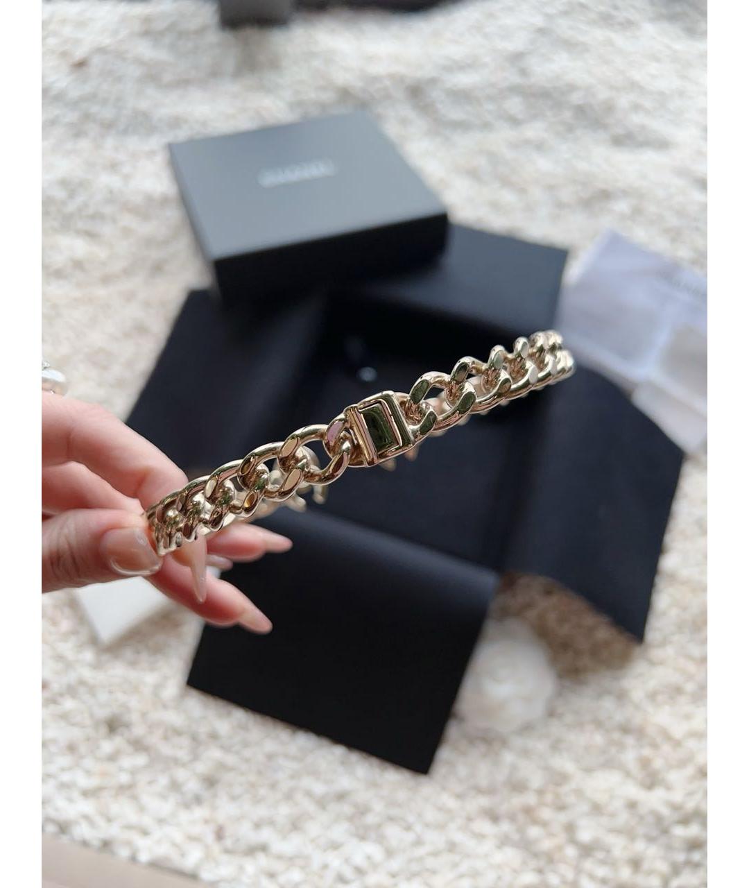 CHANEL Золотой чокер, фото 7