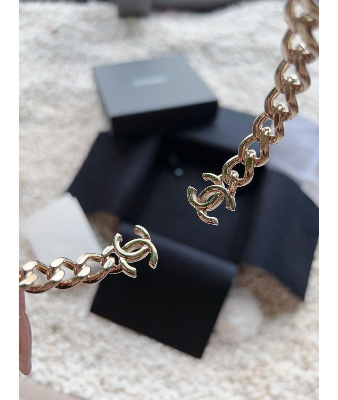 CHANEL Золотой чокер, фото 3