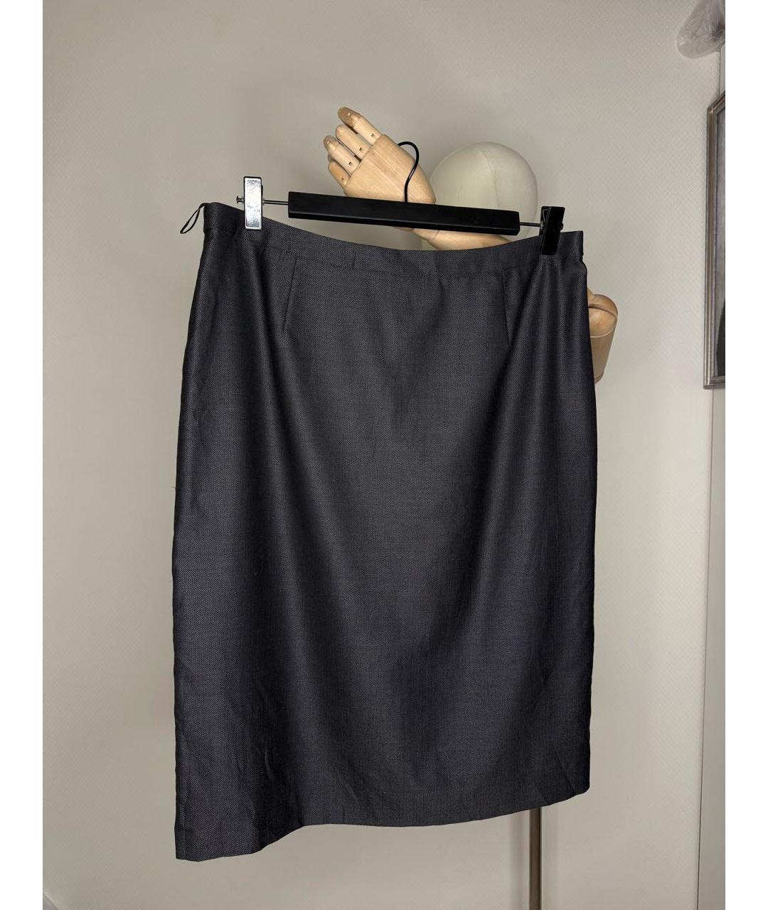 GIVENCHY Мульти шерстяная юбка миди, фото 7