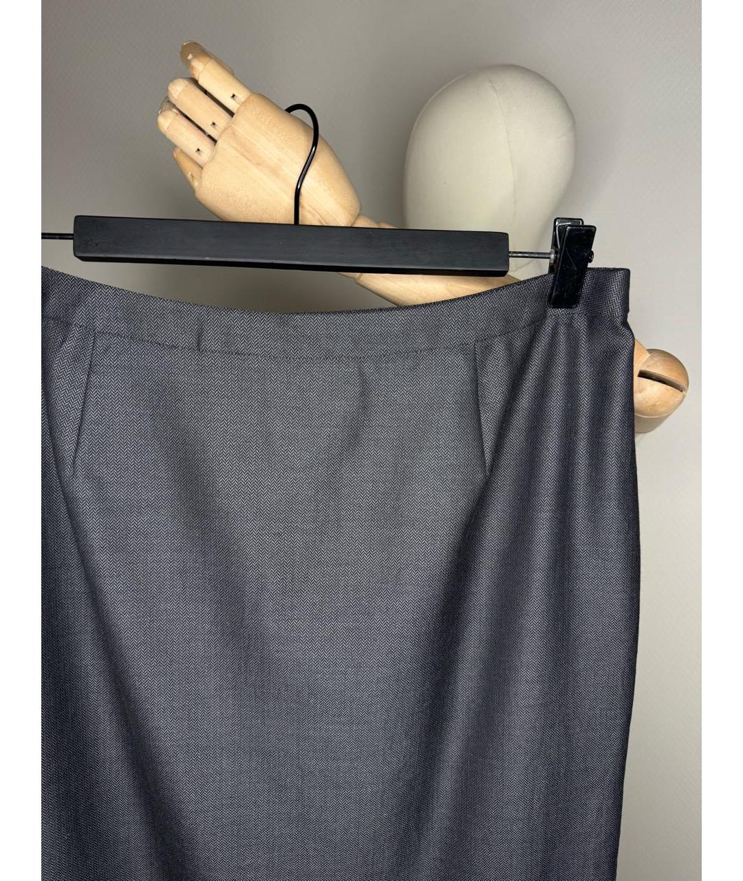 GIVENCHY Мульти шерстяная юбка миди, фото 6