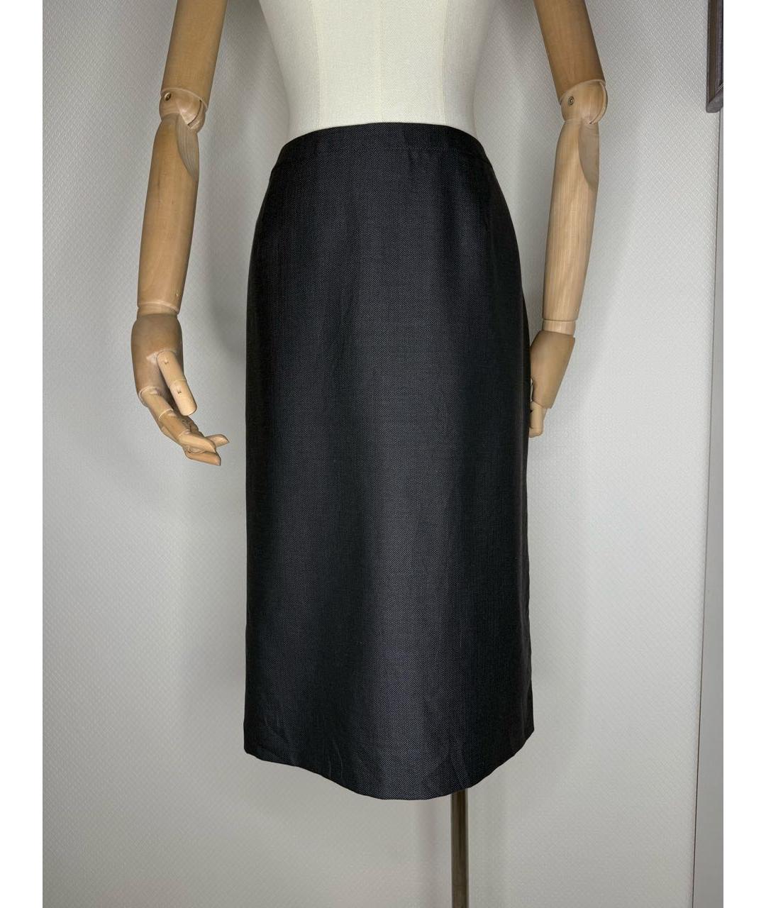 GIVENCHY Мульти шерстяная юбка миди, фото 9