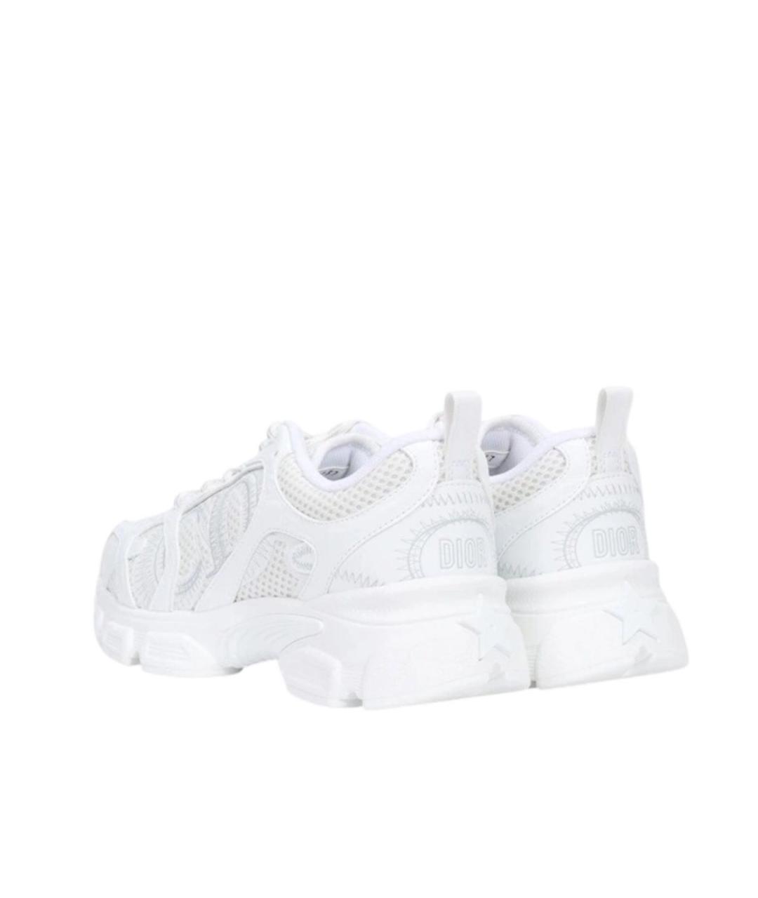 CHRISTIAN DIOR Белые текстильные кроссовки, фото 3