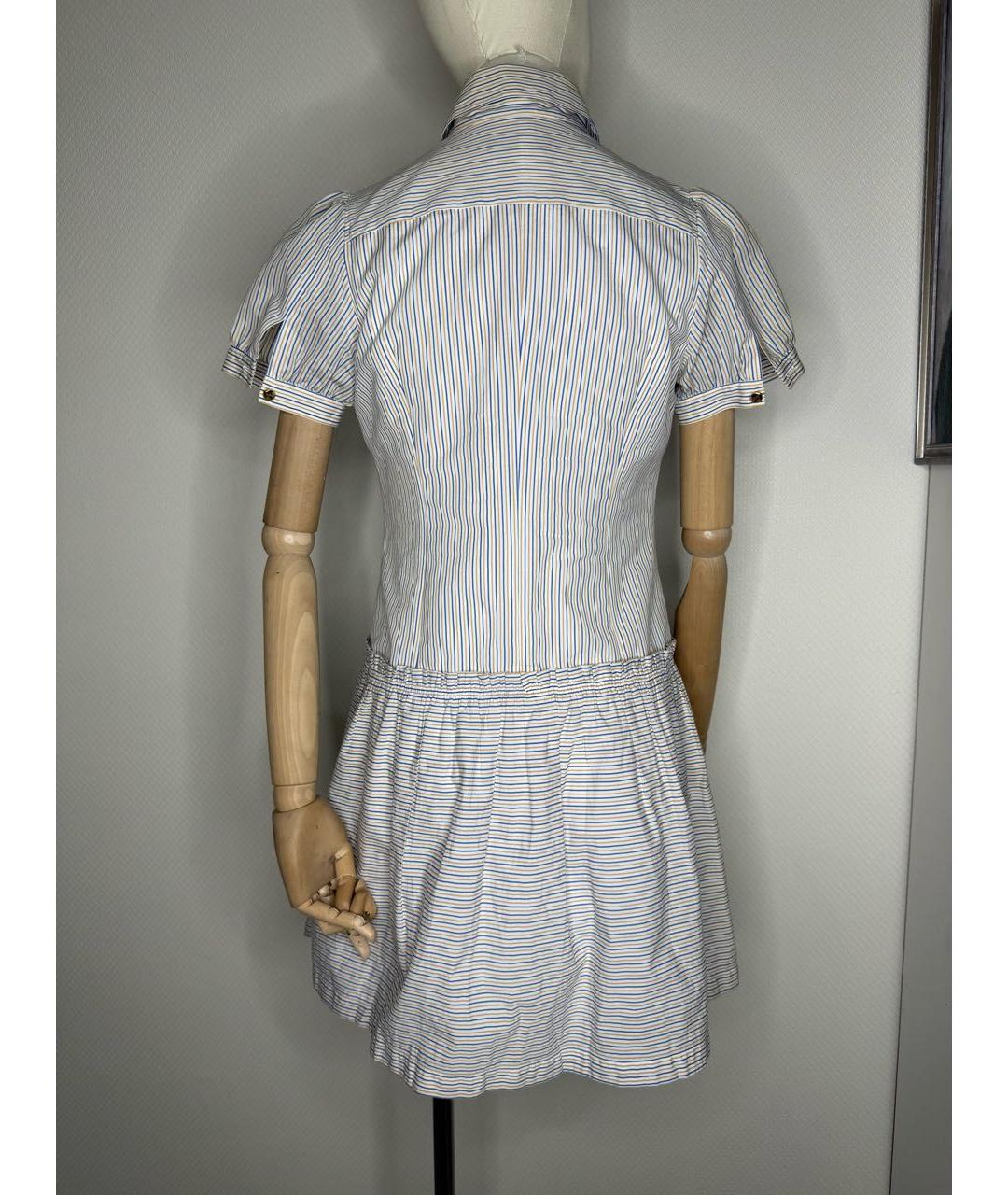 BURBERRY Голубое коктейльное платье, фото 5