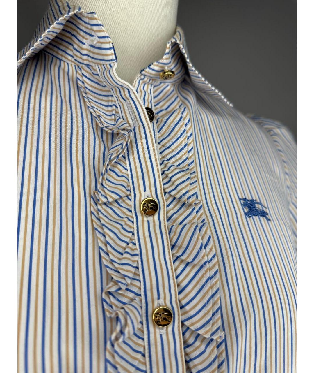 BURBERRY Голубое коктейльное платье, фото 8