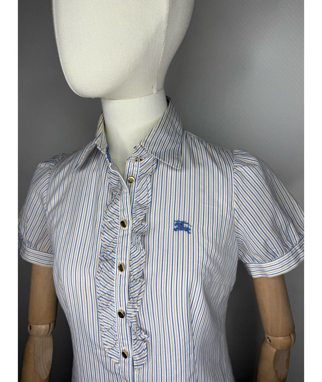 BURBERRY Голубое коктейльное платье, фото 3