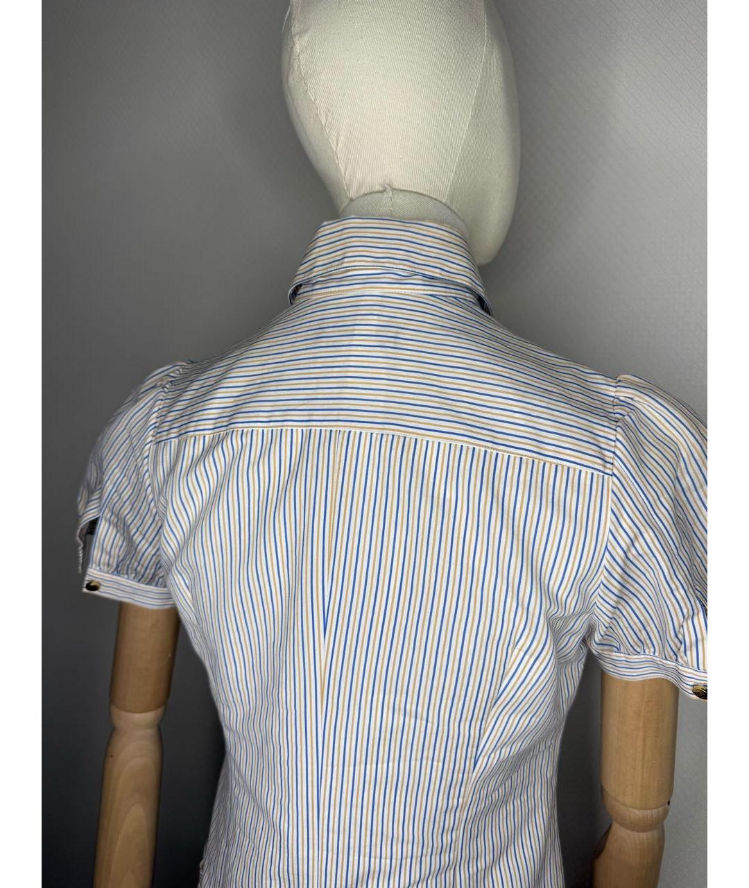 BURBERRY Голубое коктейльное платье, фото 4