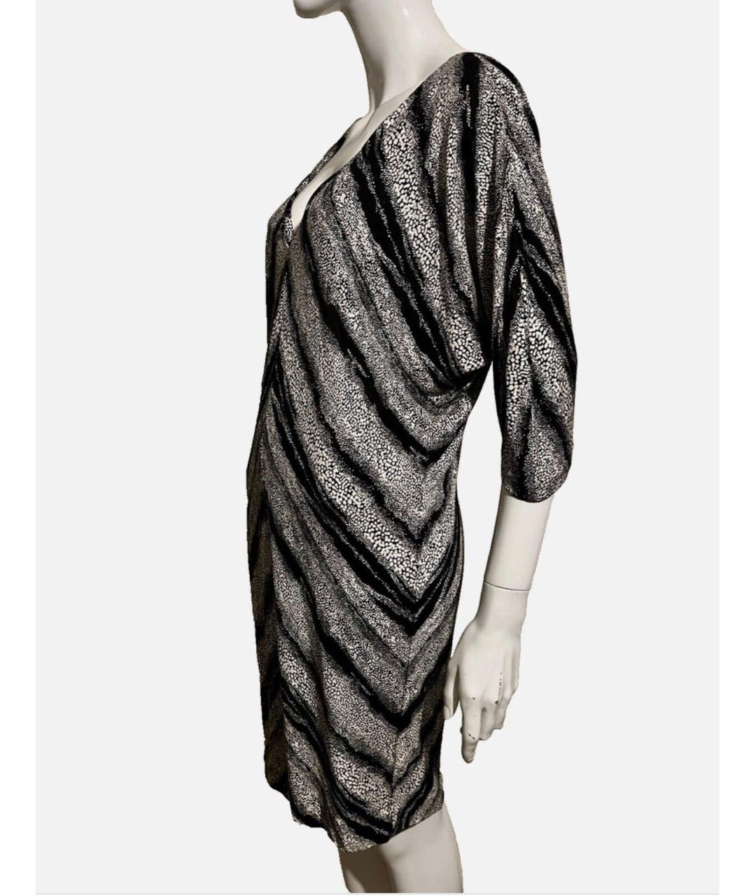 DIANE VON FURSTENBERG Мульти хлопко-эластановое коктейльное платье, фото 8