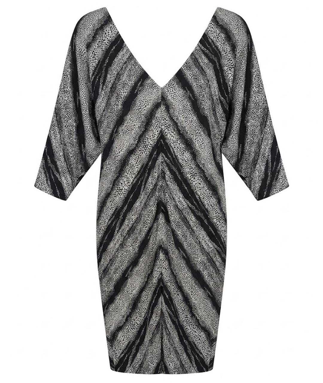 DIANE VON FURSTENBERG Мульти хлопко-эластановое коктейльное платье, фото 1