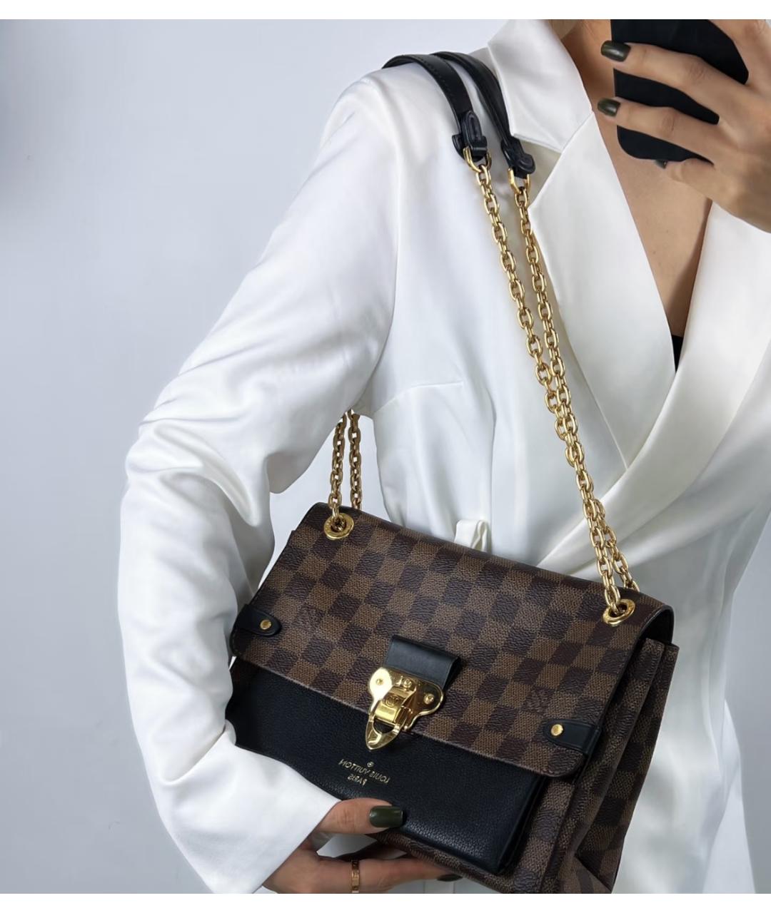LOUIS VUITTON Коричневая сумка через плечо, фото 6