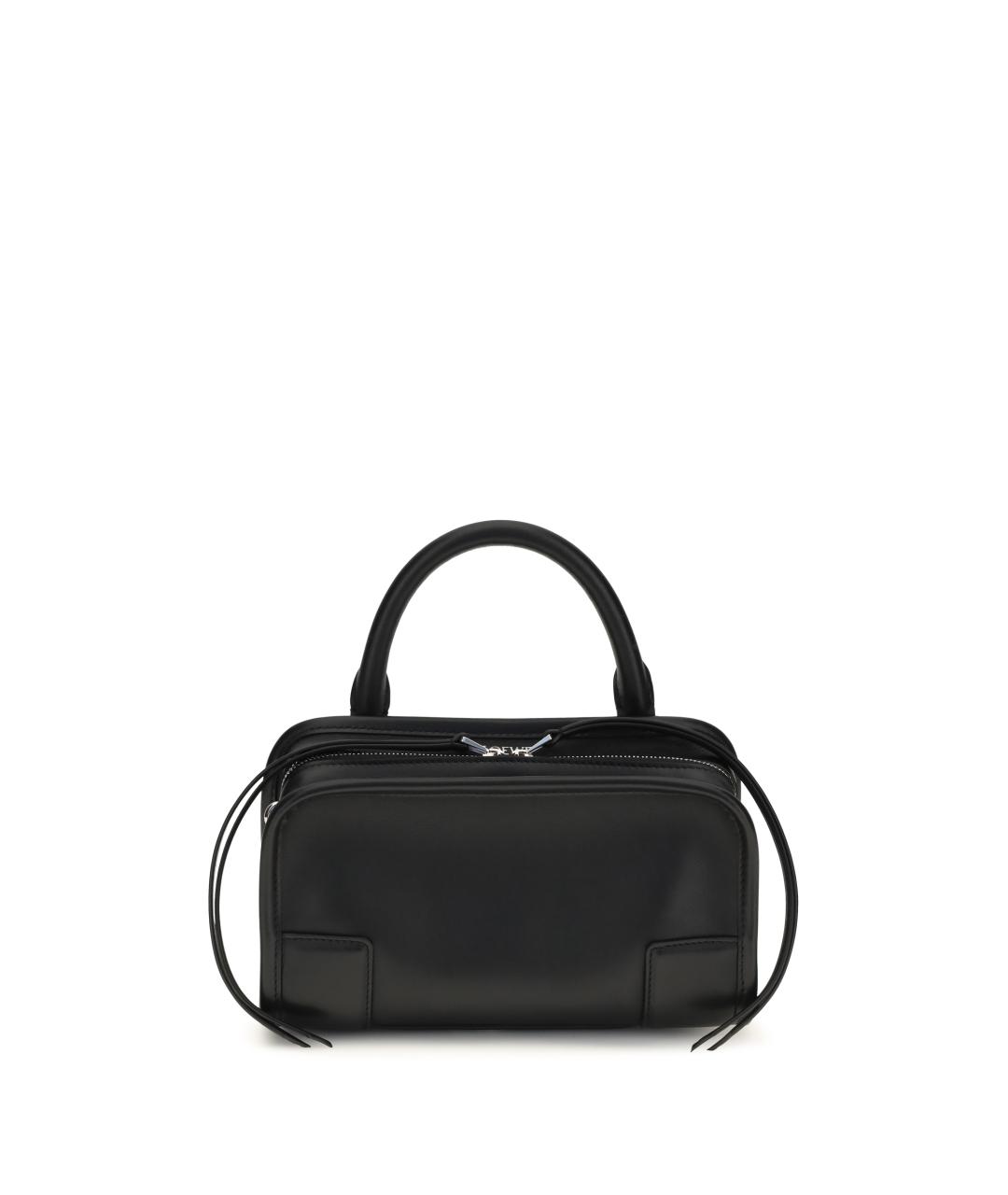 LOEWE Черная кожаная сумка через плечо, фото 1