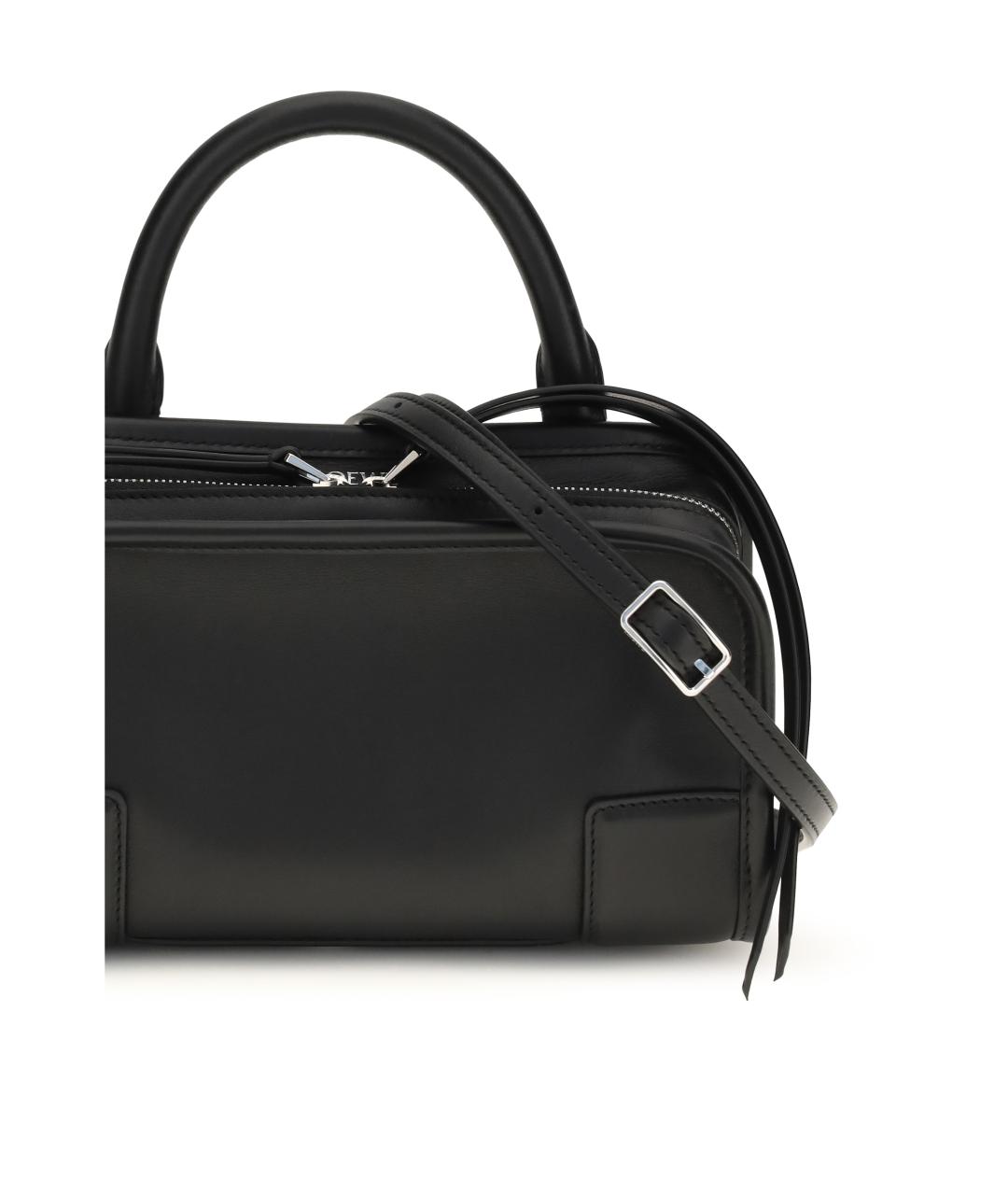 LOEWE Черная кожаная сумка через плечо, фото 4