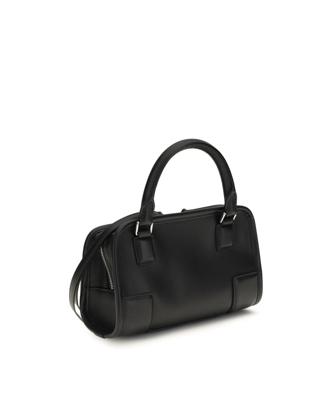 LOEWE Черная кожаная сумка через плечо, фото 3