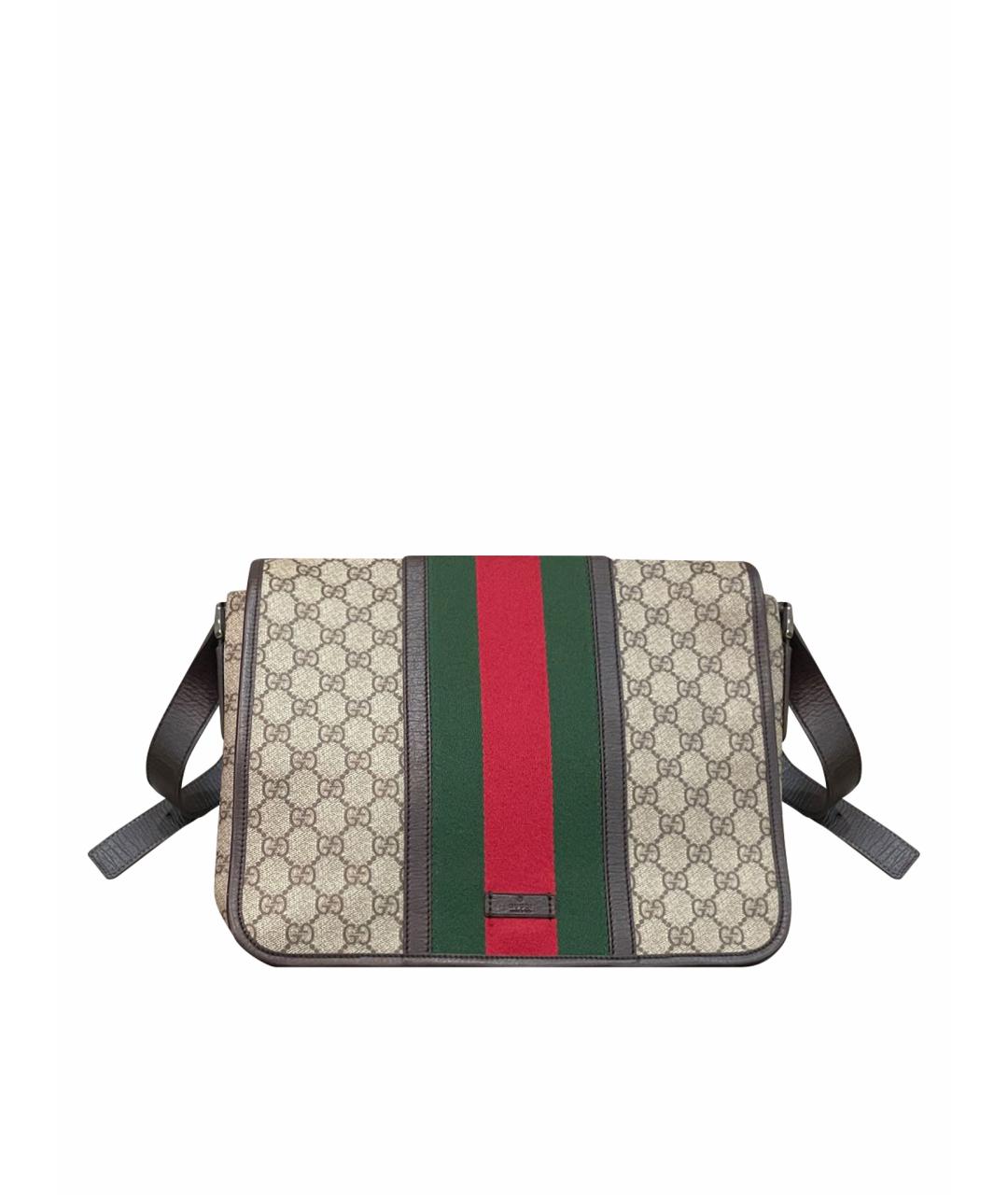 GUCCI Бежевая сумка на плечо, фото 1