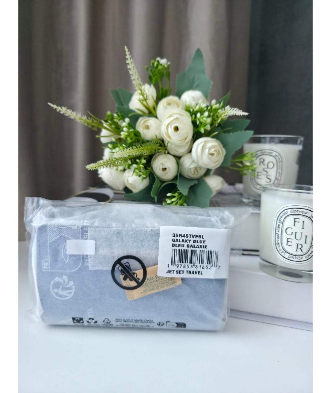 MICHAEL KORS Синий кожаный кошелек, фото 6