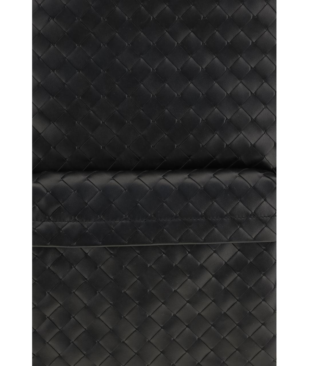 BOTTEGA VENETA Черный кожаный рюкзак, фото 3
