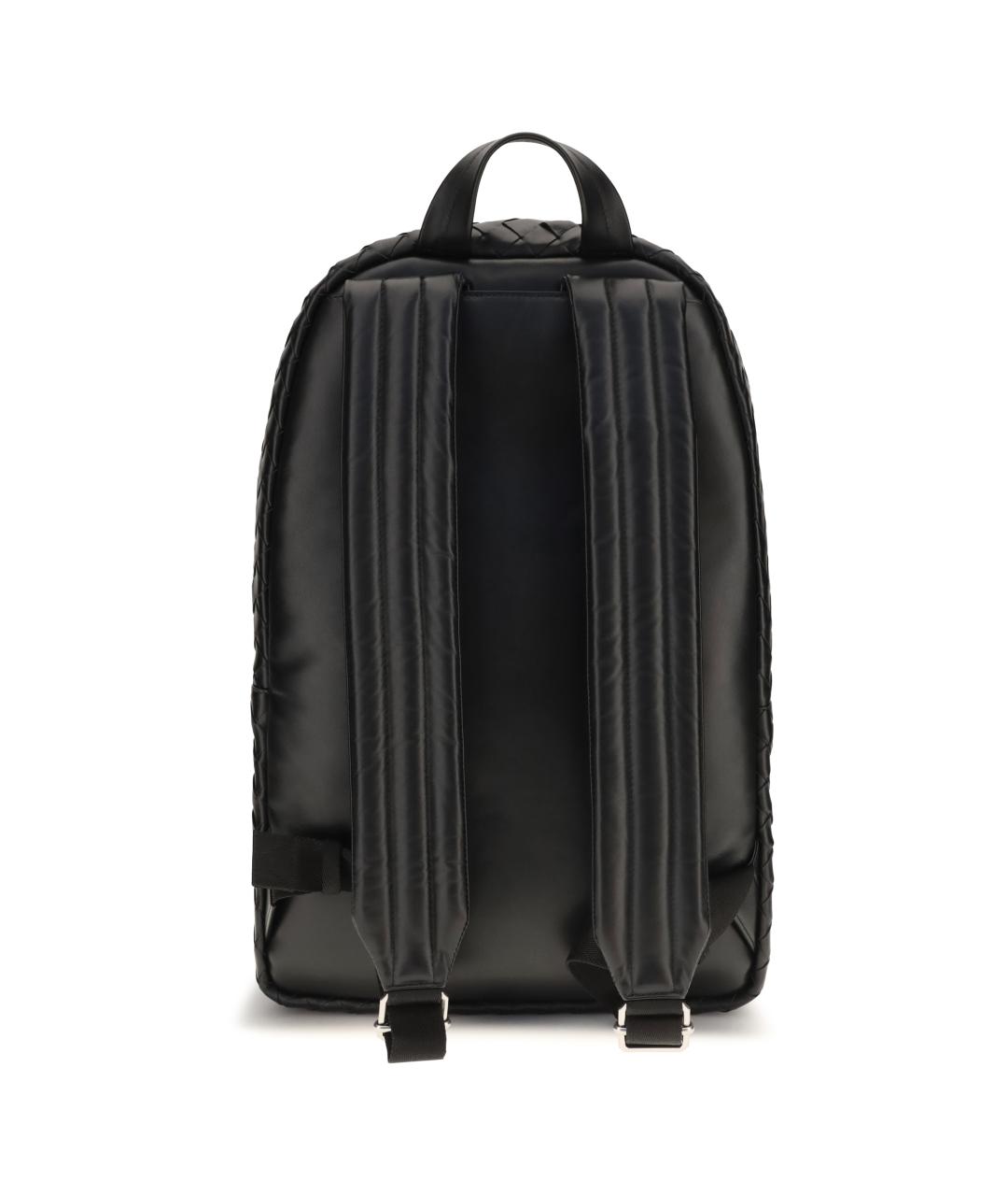 BOTTEGA VENETA Черный кожаный рюкзак, фото 2