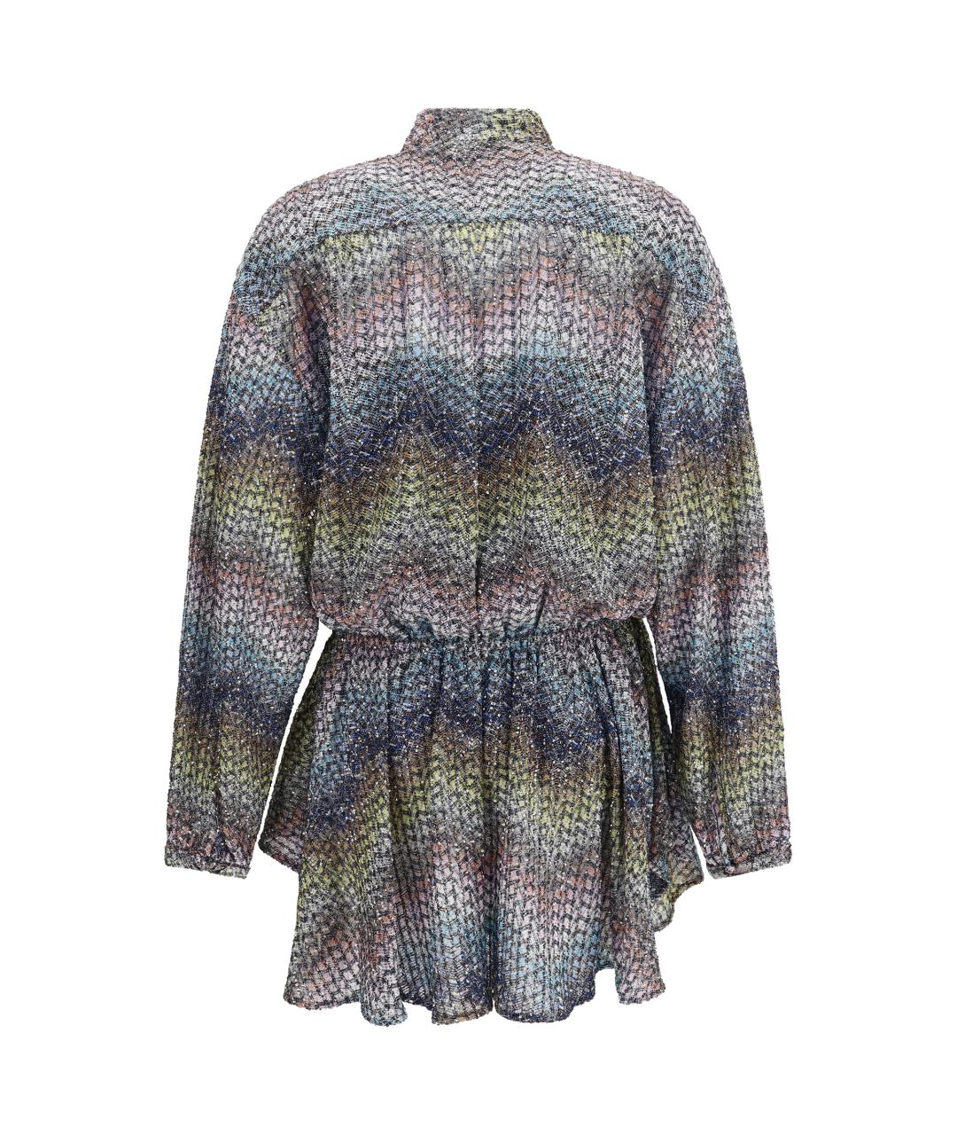 MISSONI Мульти вискозное повседневное платье, фото 2