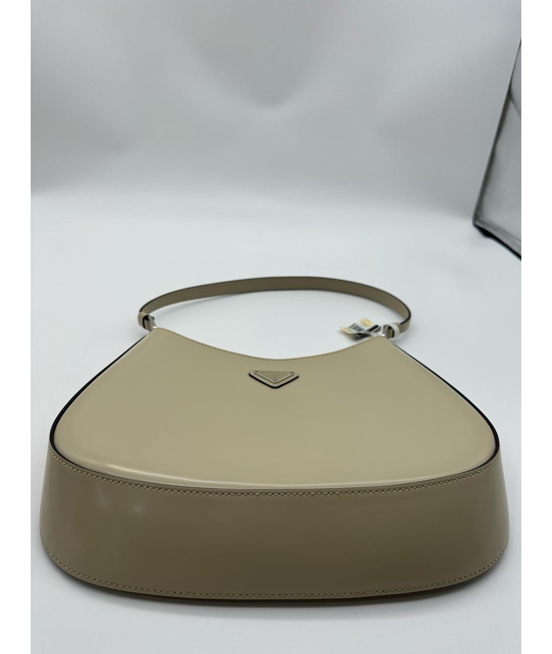 PRADA Хаки кожаная сумка через плечо, фото 4