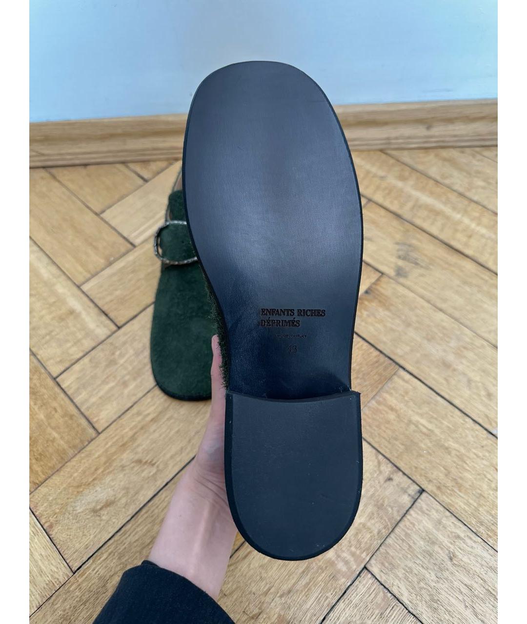 Enfants Riches Déprimés Зеленые туфли, фото 6