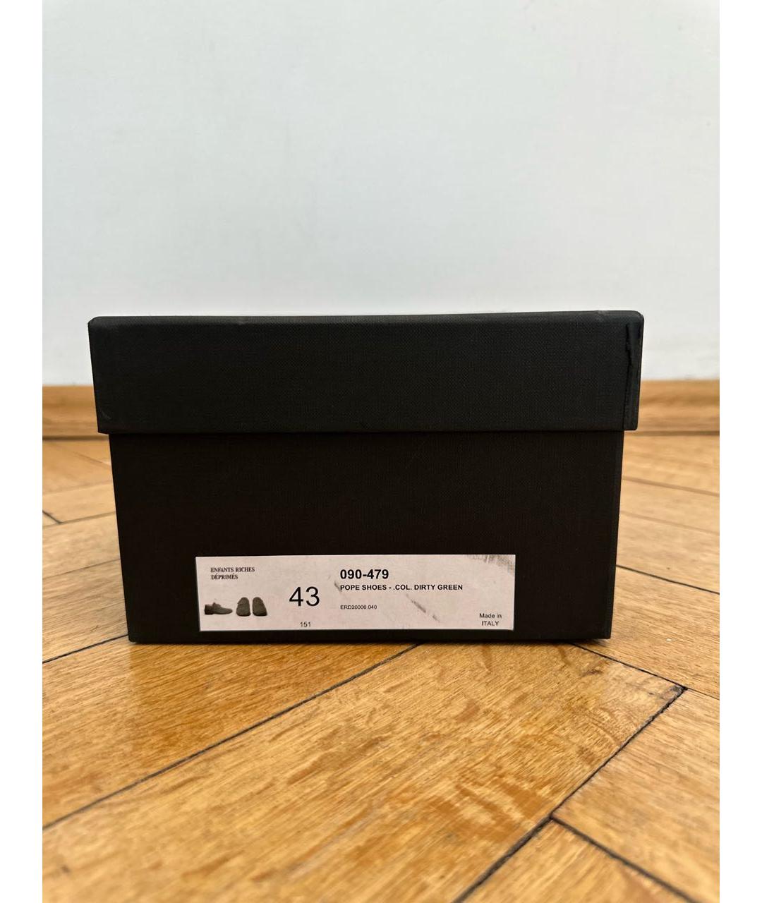 Enfants Riches Déprimés Зеленые туфли, фото 7