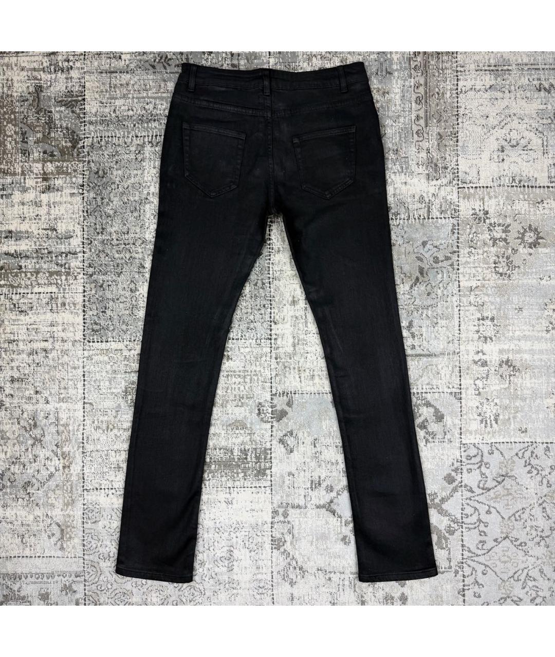 RICK OWENS DRKSHDW Черные хлопковые джинсы скинни, фото 2