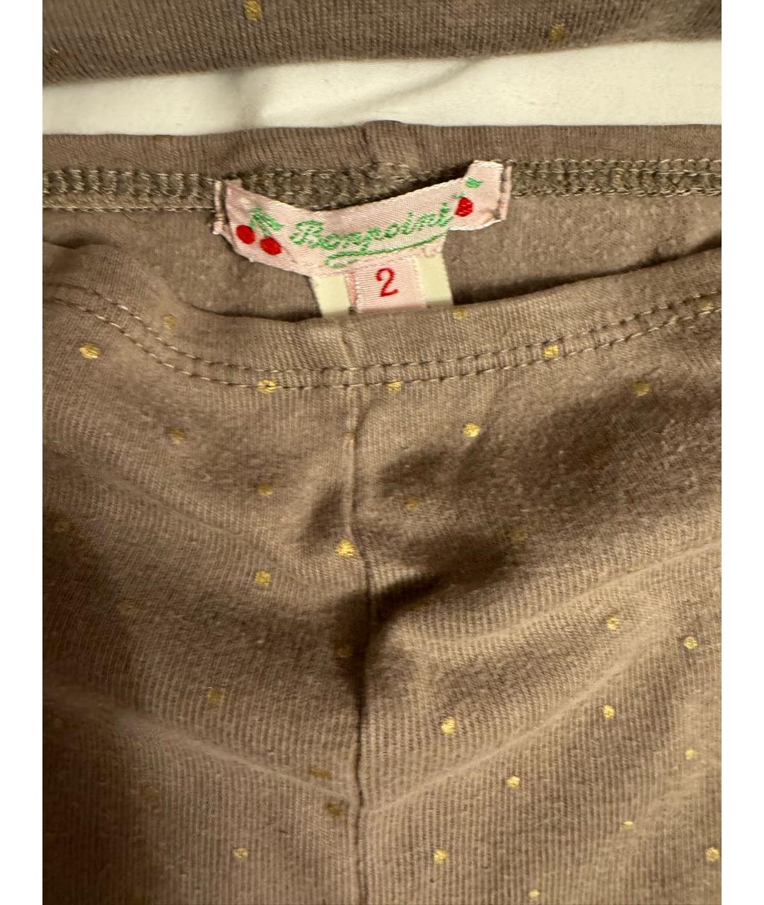 BONPOINT Бежевая хлопковая белье / пижама, фото 3