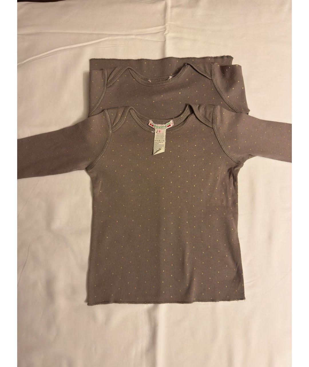 BONPOINT Бежевая хлопковая белье / пижама, фото 5