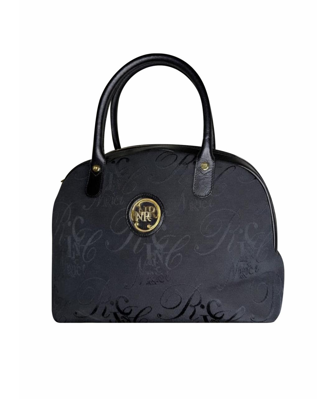 NINA RICCI Черная сумка с короткими ручками, фото 1