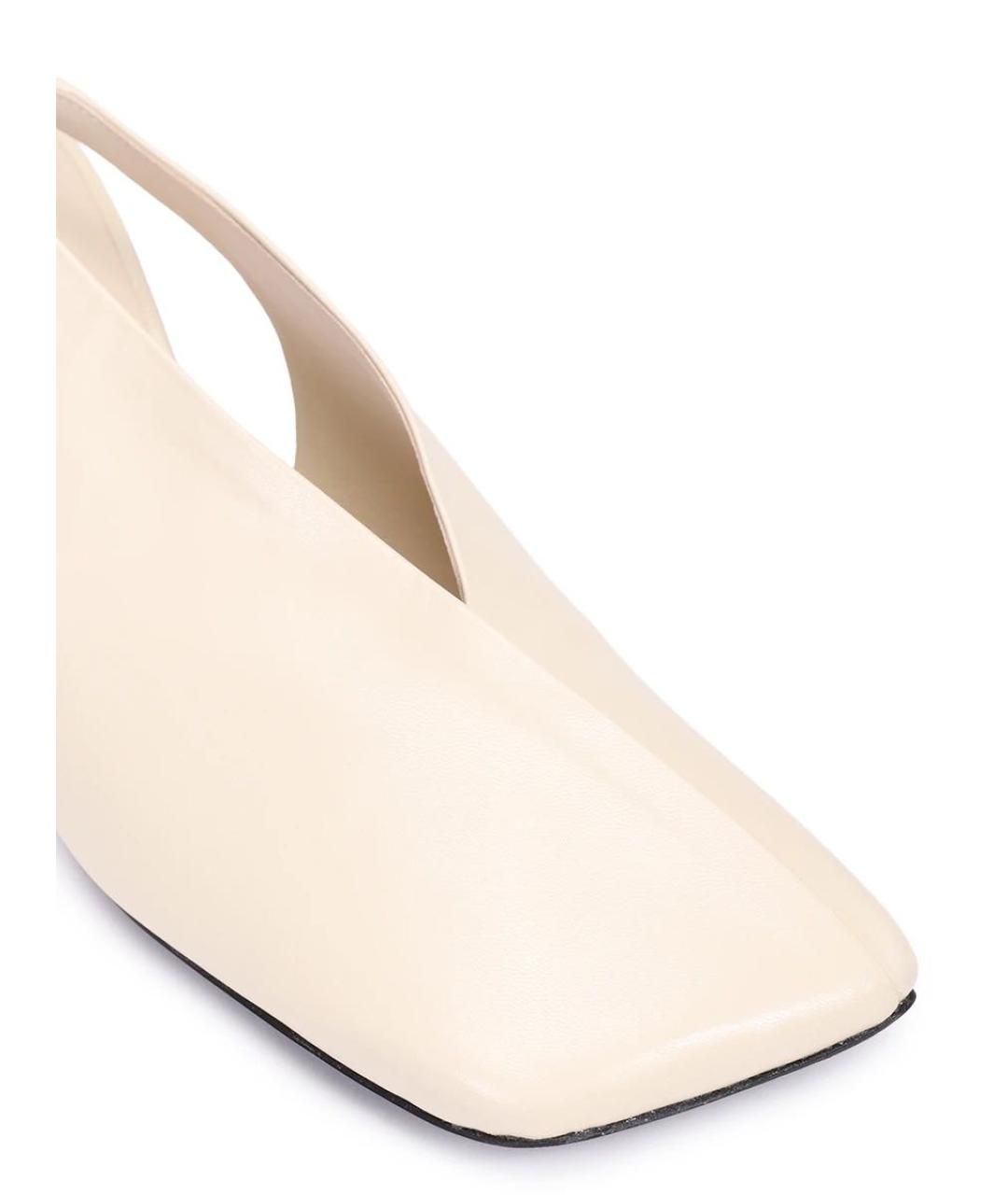 JIL SANDER Кожаные туфли, фото 5