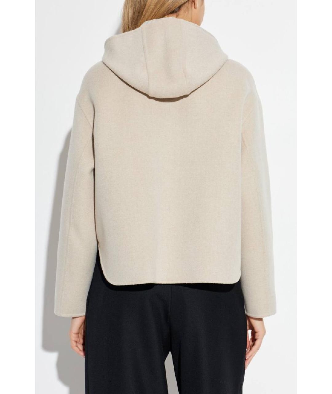 FENDI Бежевая шерстяная куртка, фото 3