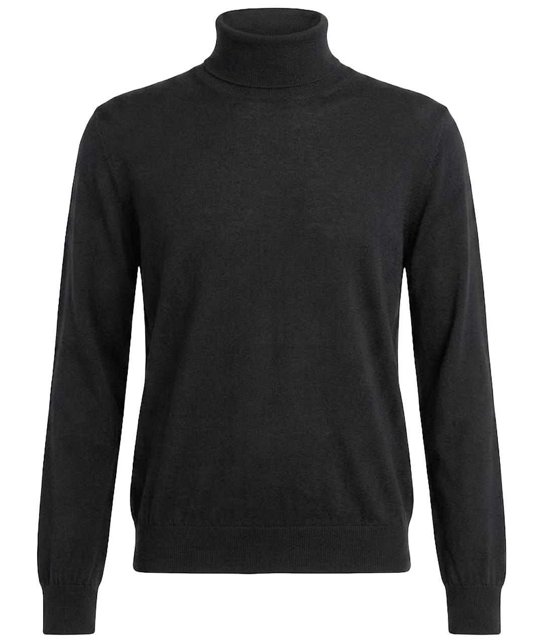 ZZEGNA Зеленая шерстяная водолазка, фото 1