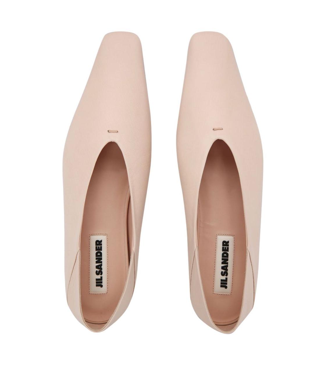 JIL SANDER Кожаные туфли, фото 3