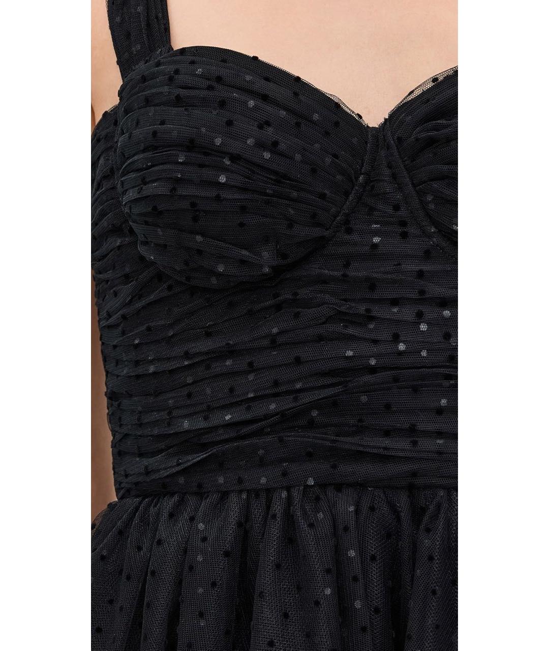 ZIMMERMANN Черное полиэстеровое коктейльное платье, фото 4