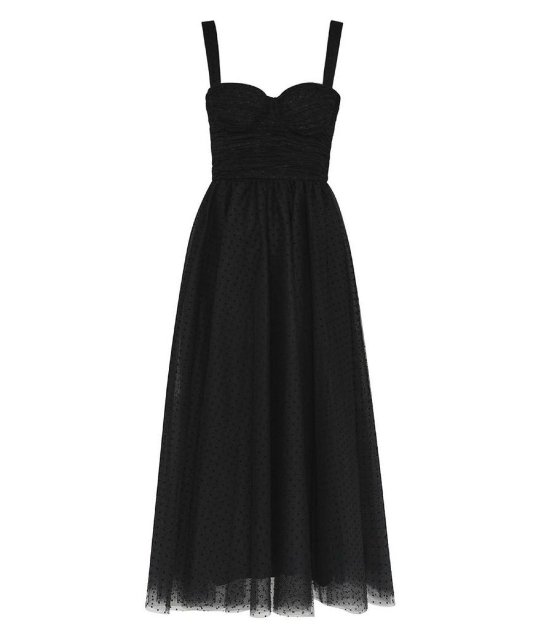 ZIMMERMANN Черное полиэстеровое коктейльное платье, фото 1