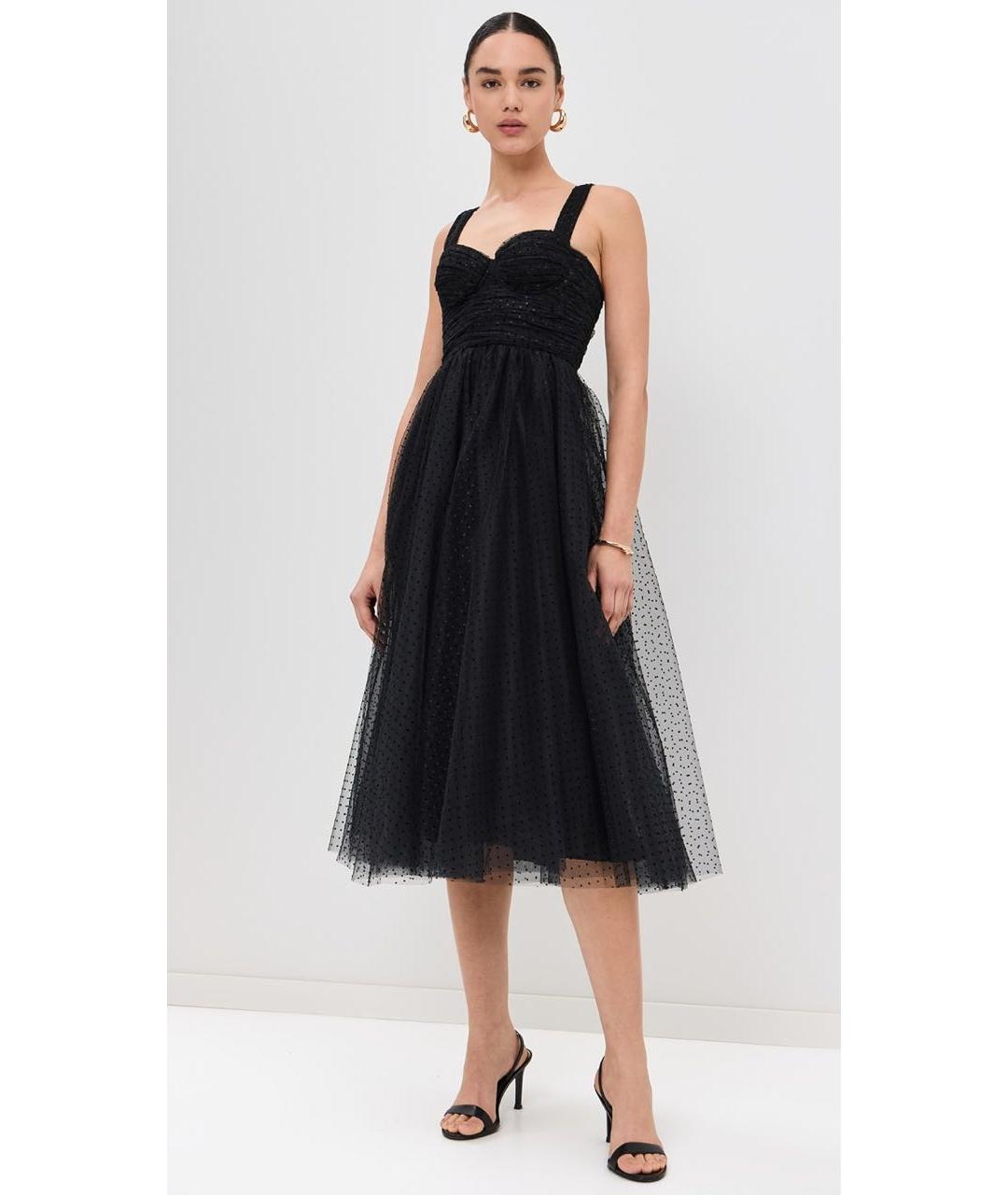 ZIMMERMANN Черное полиэстеровое коктейльное платье, фото 3