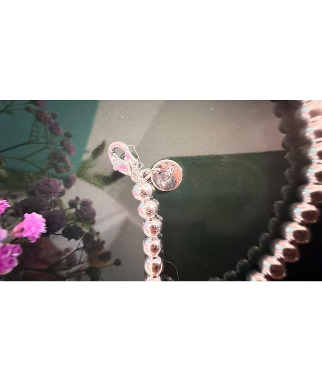 TIFFANY&CO Бирюзовый серебряный браслет, фото 4