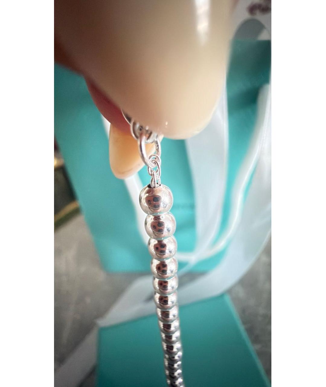 TIFFANY&CO Бирюзовый серебряный браслет, фото 5