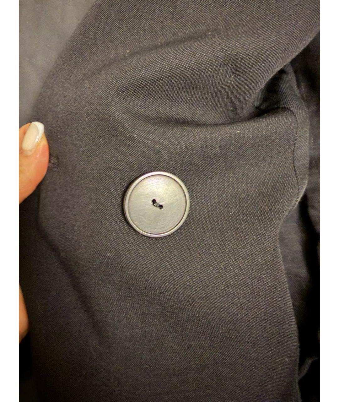 BALMAIN Черный вискозный жакет/пиджак, фото 7