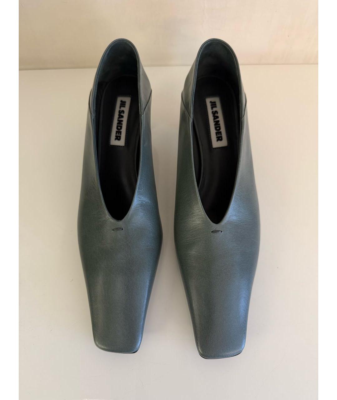 JIL SANDER Кожаные туфли, фото 5