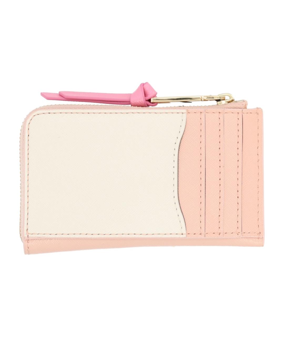 MARC JACOBS Розовый кожаный кошелек, фото 2