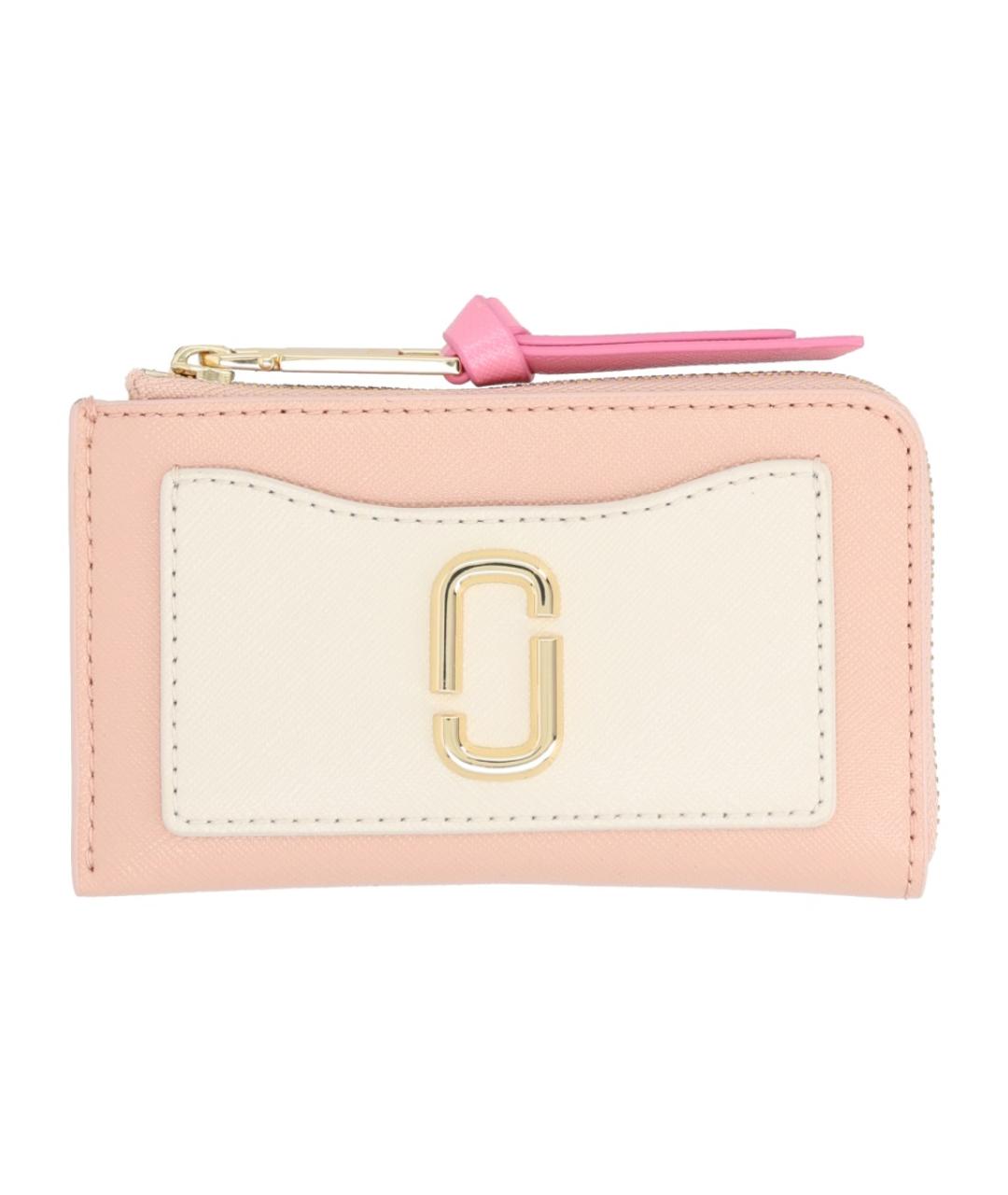 MARC JACOBS Розовый кожаный кошелек, фото 1