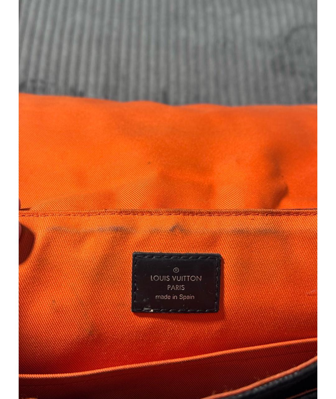 LOUIS VUITTON Черная сумка на плечо, фото 7