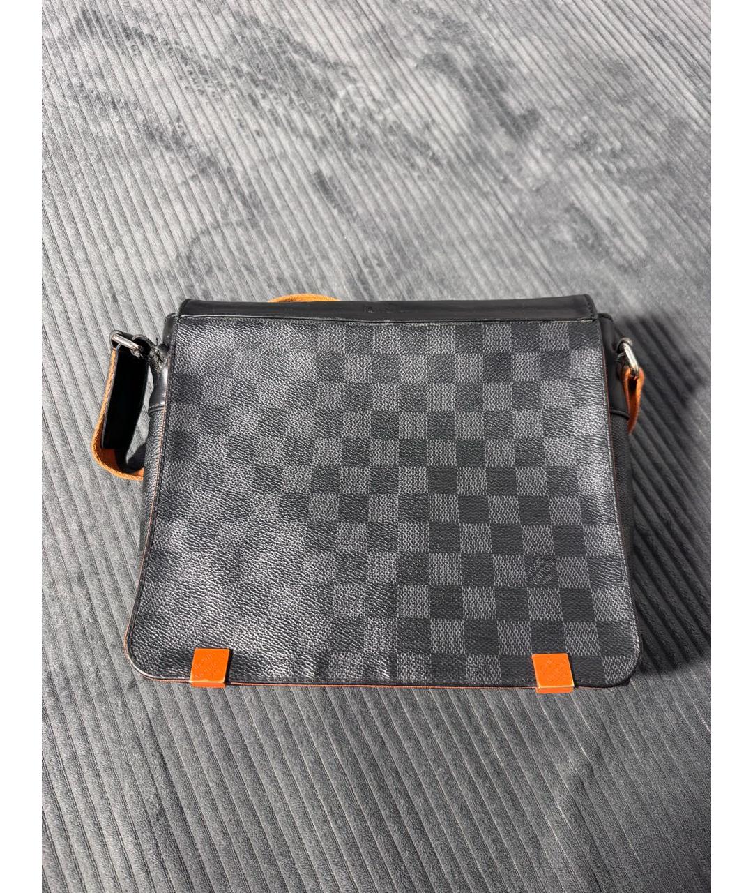 LOUIS VUITTON Черная сумка на плечо, фото 9