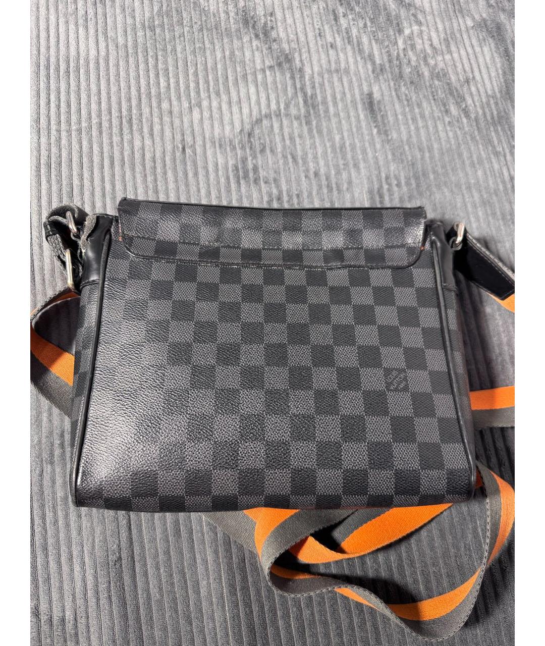 LOUIS VUITTON Черная сумка на плечо, фото 3