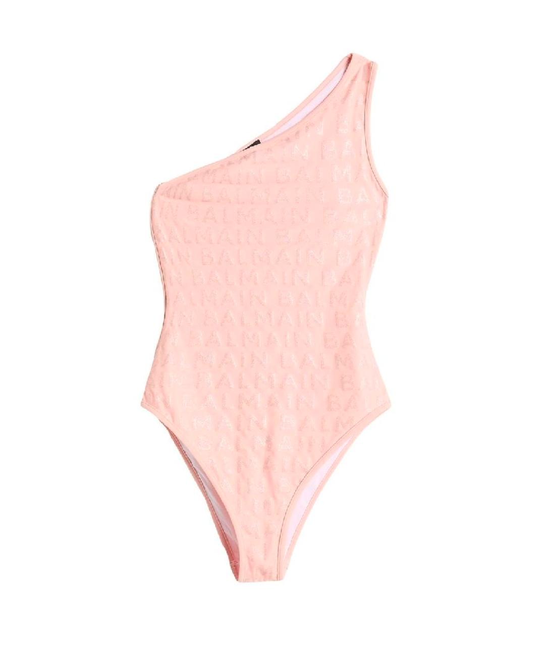 BALMAIN Розовый полиамидовый купальник, фото 1