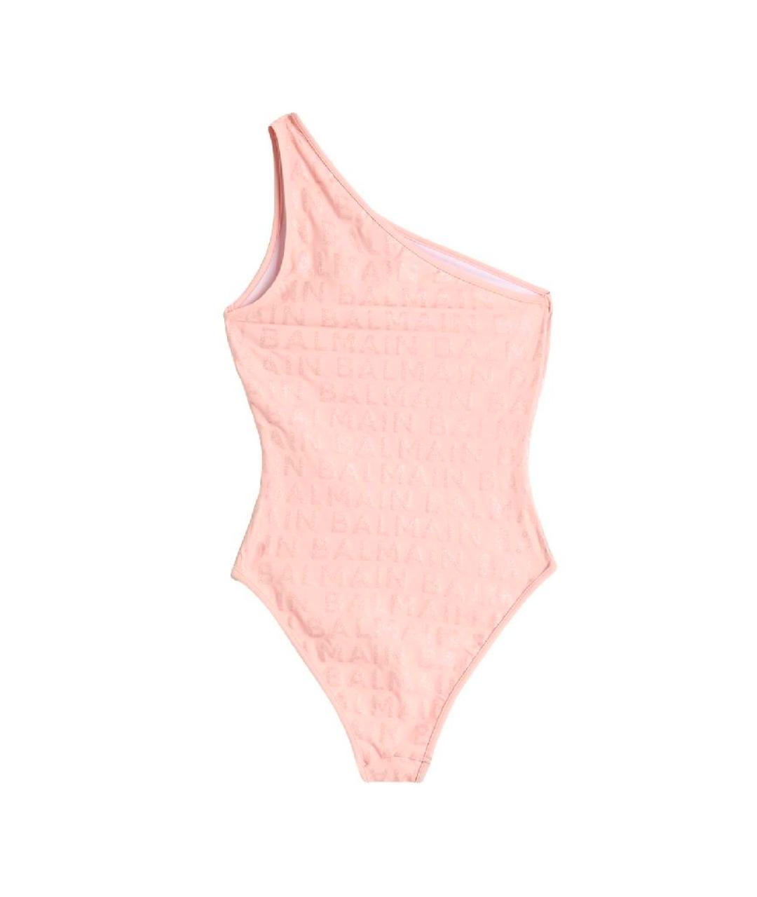 BALMAIN Розовый полиамидовый купальник, фото 2