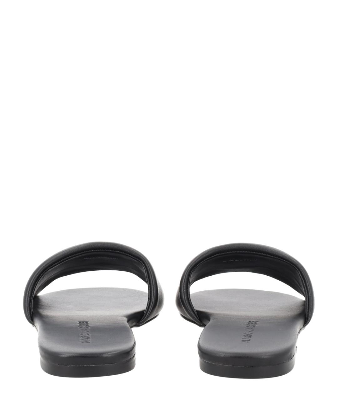 MARC JACOBS Черные шлепанцы, фото 3