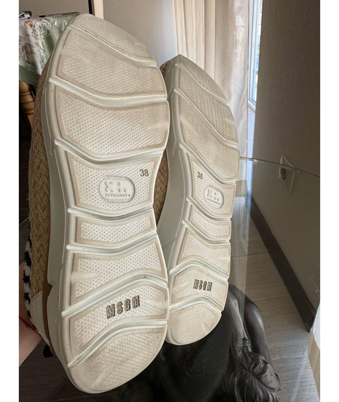 MSGM Текстильные слипоны, фото 5