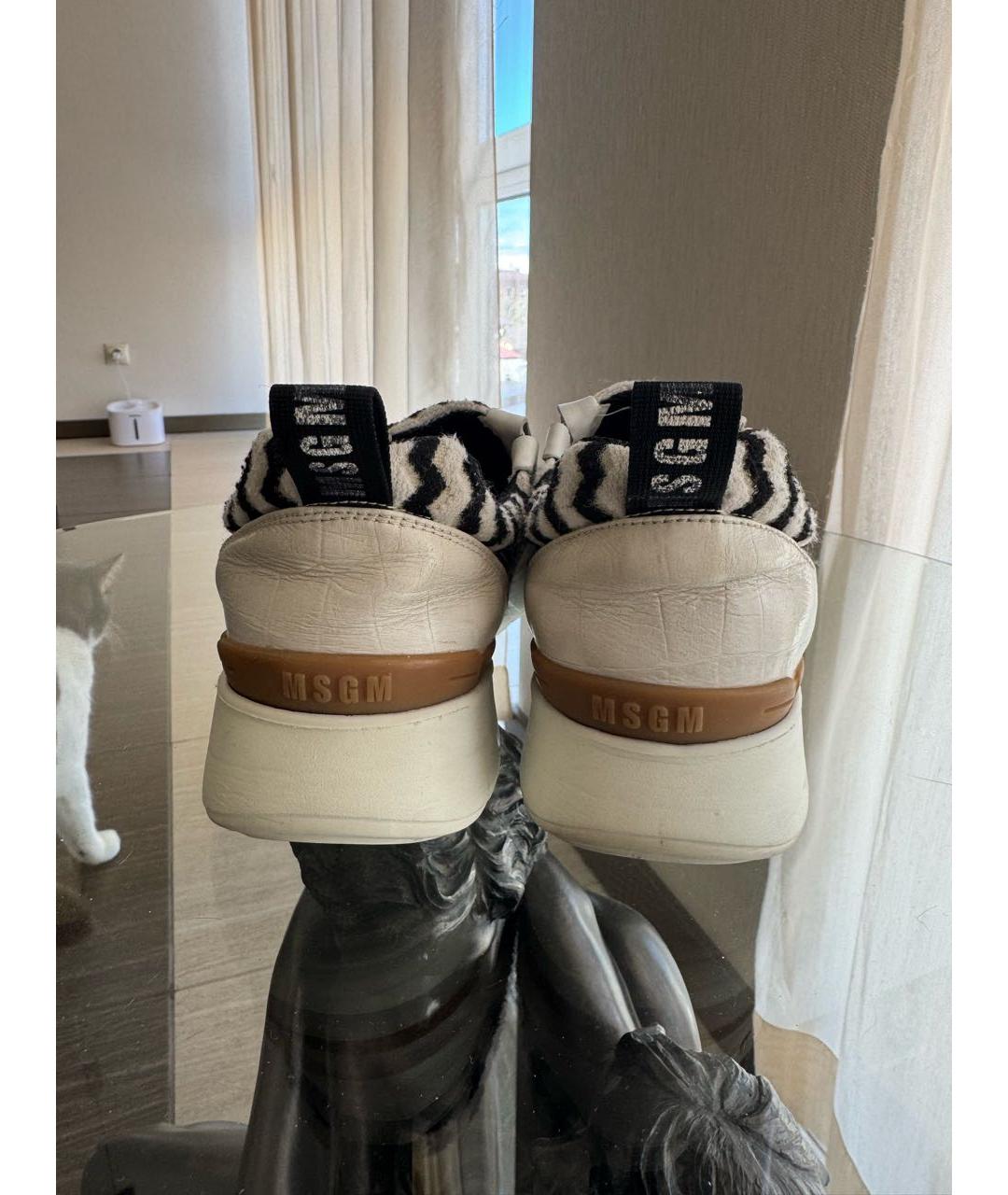 MSGM Текстильные слипоны, фото 4